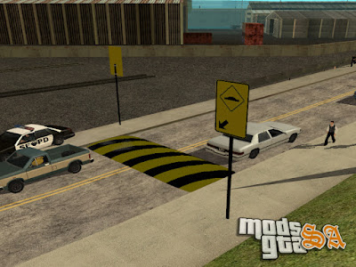 Mod Lombadas com Placas para GTA San Andreas